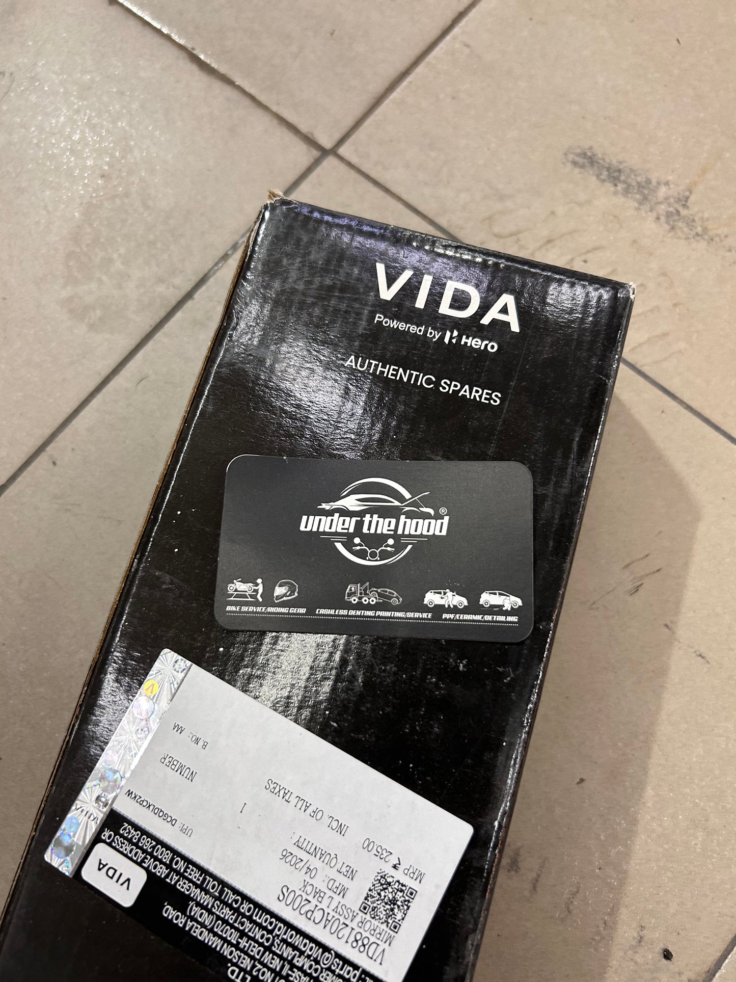 Hero VIDA V2 Rear View Mirror Assembly - Left, Right and Pair Options