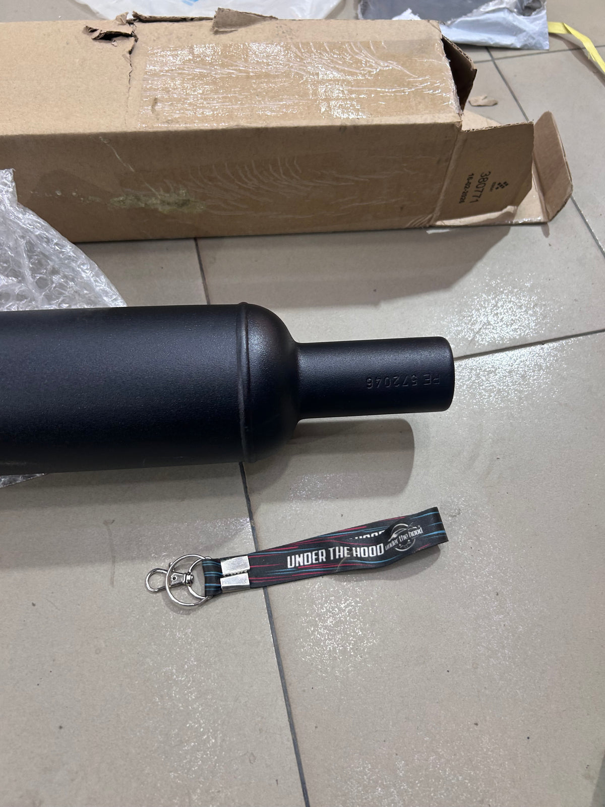 Royal Enfield Silencer Assembly (Plated, OE) — Classic 350 UCE ABS – BS4 (India) — 1041125/A