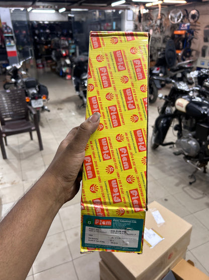 FIEM Chrome Rearview Mirror Set for Royal Enfield – OEM Left & Right Options