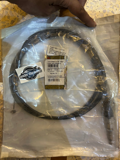 Genuine Clutch Cable for Royal Enfield Bullet X & Electra 4S (2005) – 146280/A (5-Speed, Boot-on-Cable Type)
