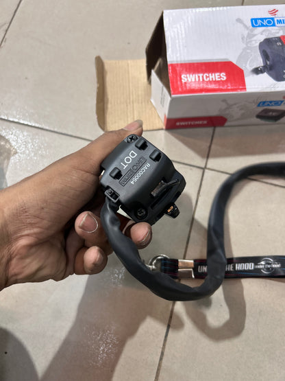 Royal Enfield Classic 350 Reborn / Hunter 350 / Meteor 350 Left Handlebar Switch – UNO Minda SW-1285-M01 | RAC00054/B Replacement