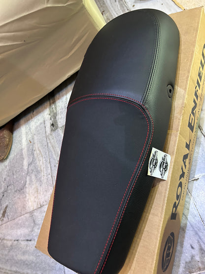 Royal Enfield 1990489 – Black Premium Touring Dual Seat for Continental GT 650 – Genuine GMA Comfort Seat