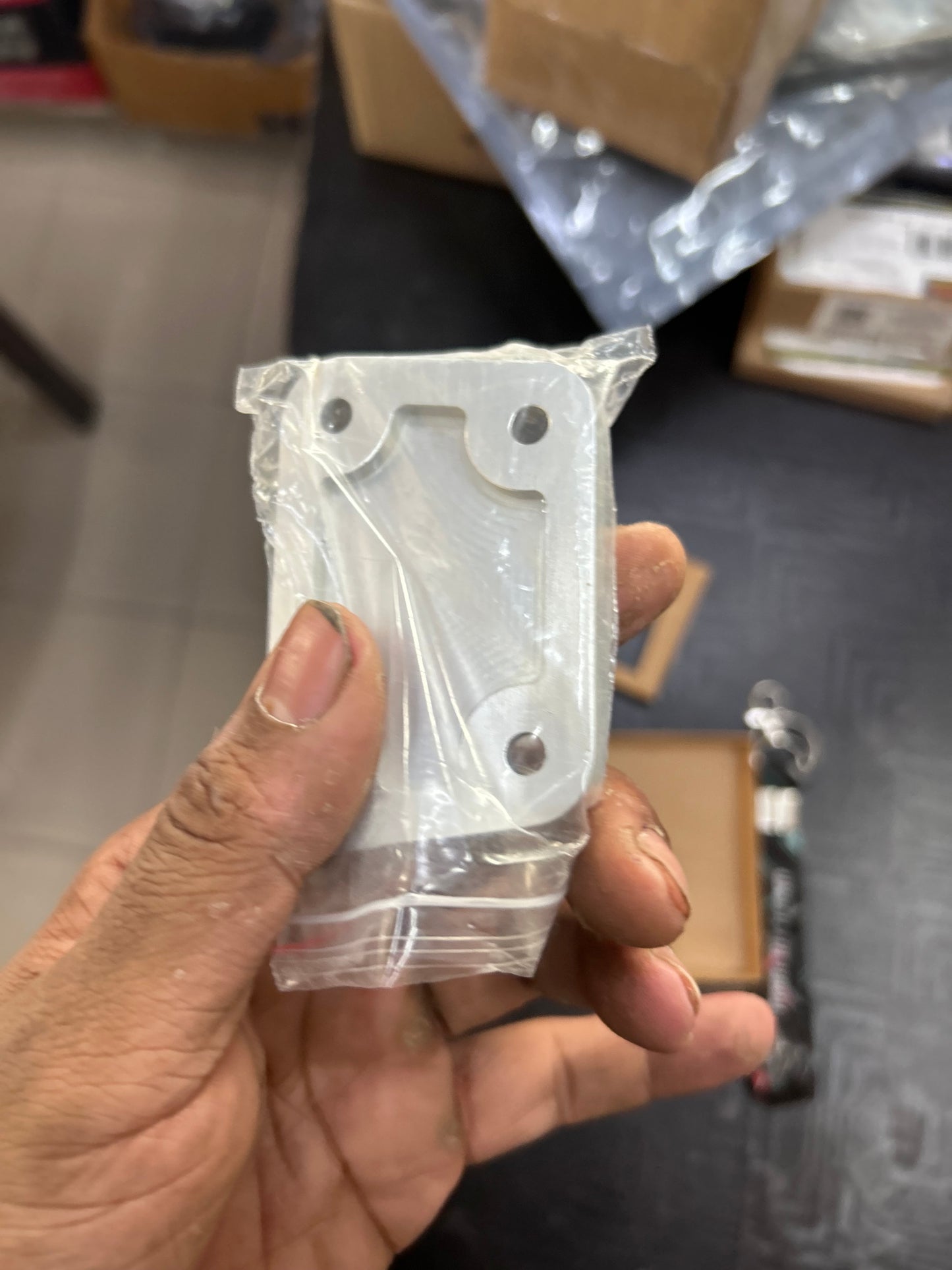 Royal Enfield 1990616 Silver Tappet / Inspection Cover — OEM Machined Aluminium Cover for UCE Models