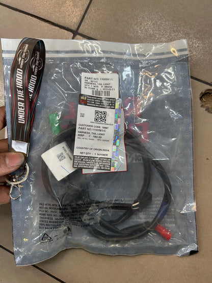 Tail Light Wiring Harness for Royal Enfield Classic 350 Reborn & Bullet 350 (BS6) | 1100581/C | Genuine OEM