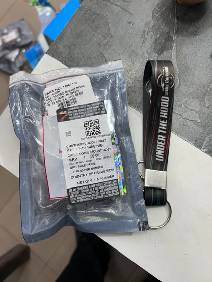 Royal Enfield 148671/B – Cap, Engine Mount Boss (Frame Plug) for Interceptor 650 & Continental GT 650 (BS4 Twins)