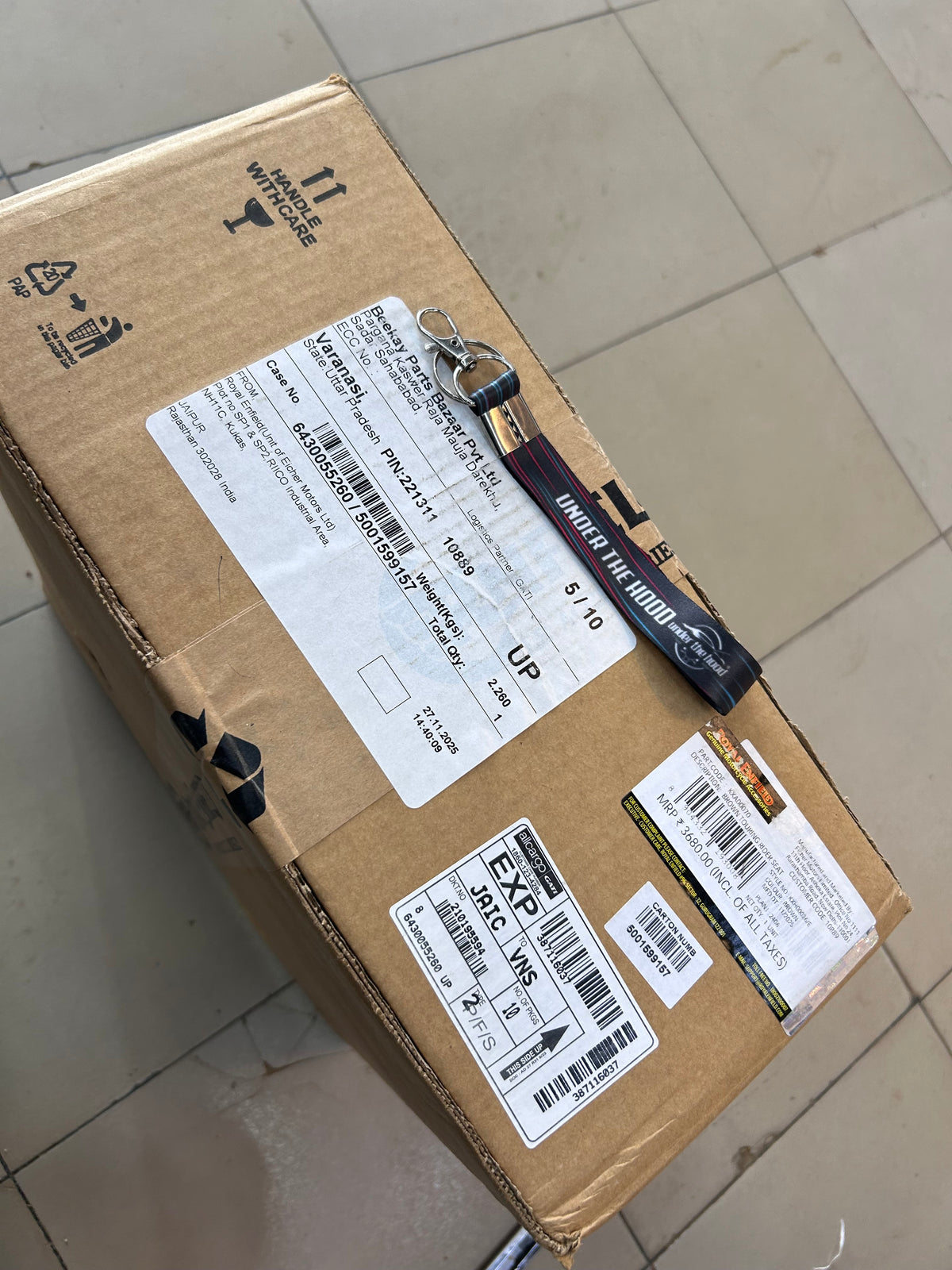 Royal Enfield Brown Touring Rider Seat for Classic 350 Reborn – KXA00070