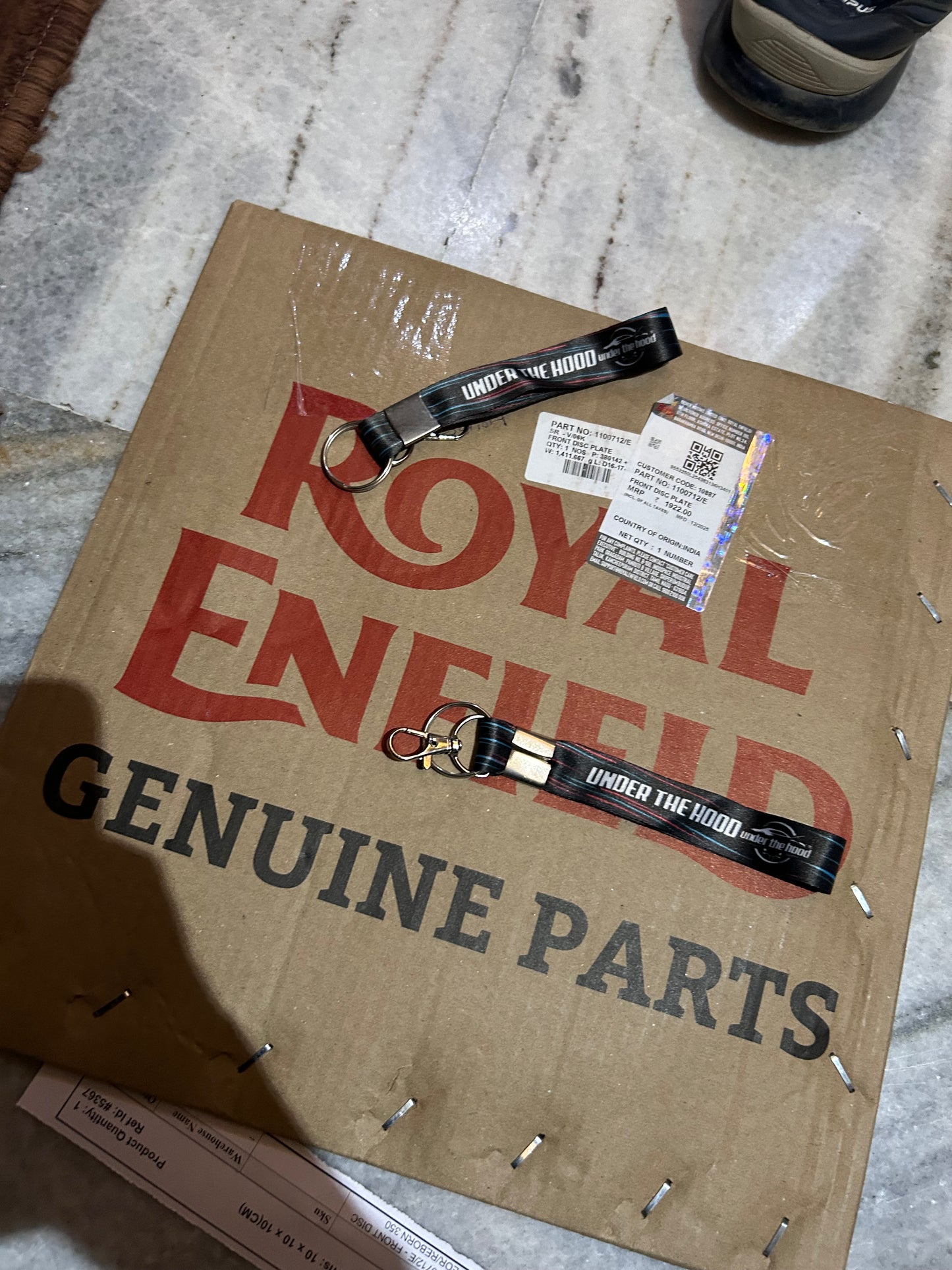 Royal Enfield 1100712/E – Front Brake Disc Plate for Meteor 350, Classic 350 Reborn & Hunter 350 (J-Series BS6) – Genuine OEM Rotor