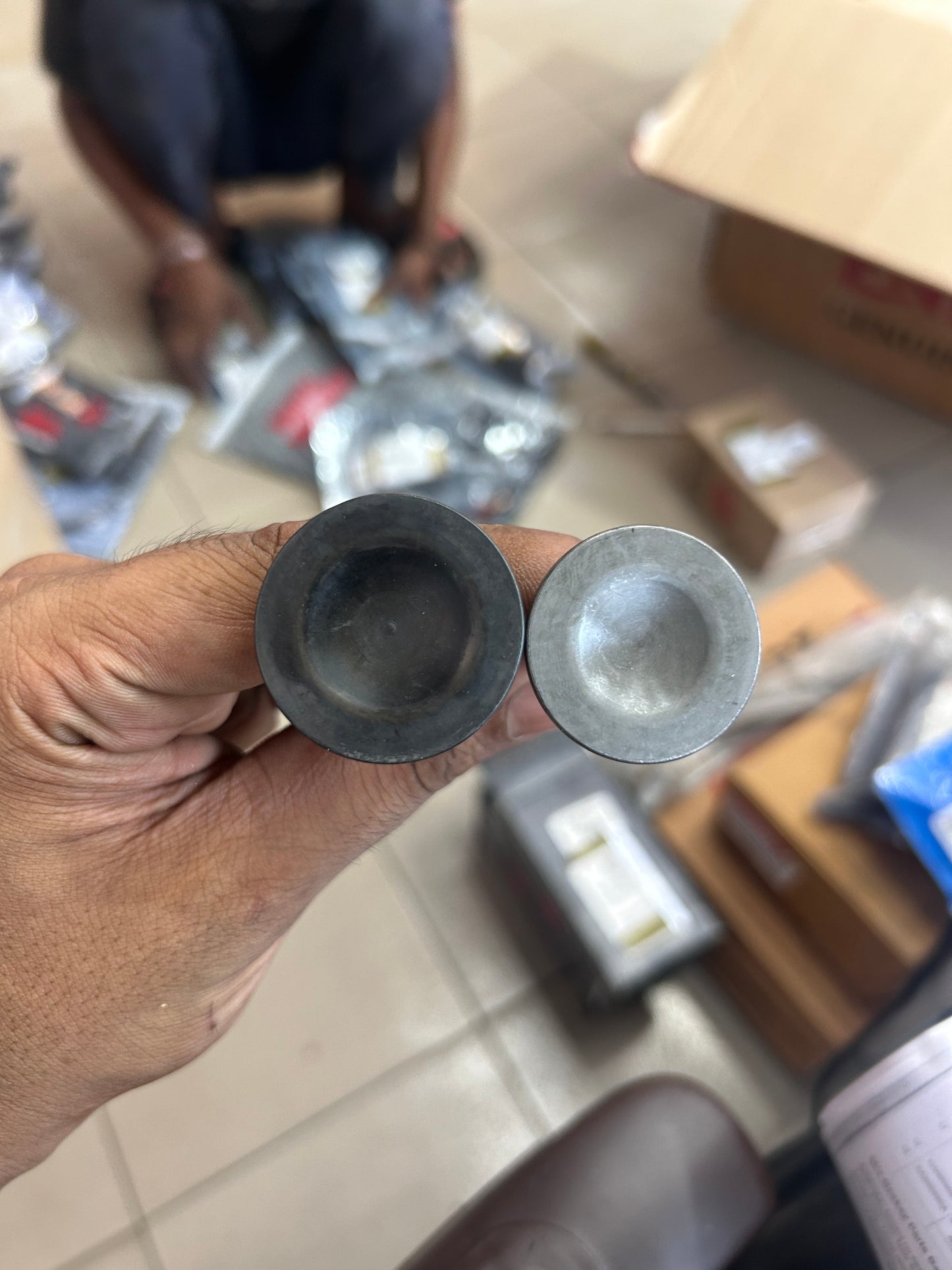 Royal Enfield 888293 Valve Kit – Intake & Exhaust Valves for UCE Engine