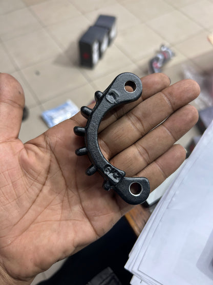 Royal Enfield RLX00526/E – Exhaust Bend Pipe Clamp (HR Black) – For Meteor 350 & Classic 350 Reborn (J-Series)