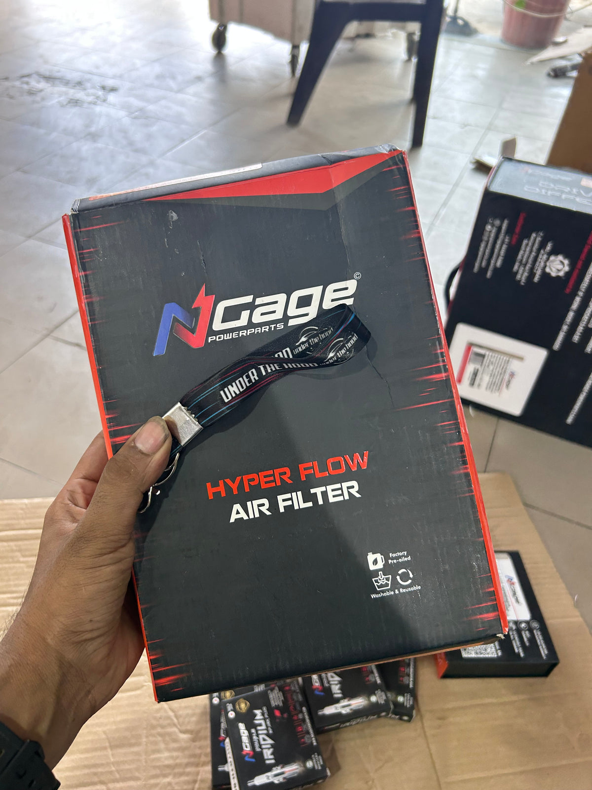 NGage Hyper Flow Performance Air Filter NGAGE-005XPUL200 – Hero Xpulse 200 2V, 200T, 4V & 4V Pro