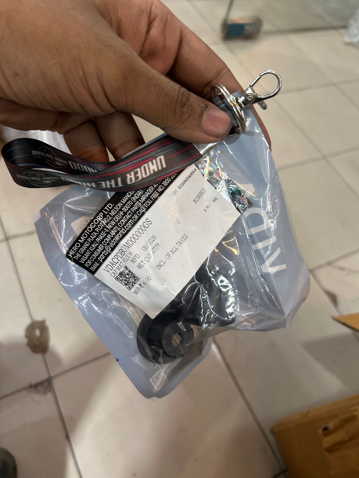VIDA Genuine Floor Mat Cap for VIDA VX2 – VDACPDB0M000000G