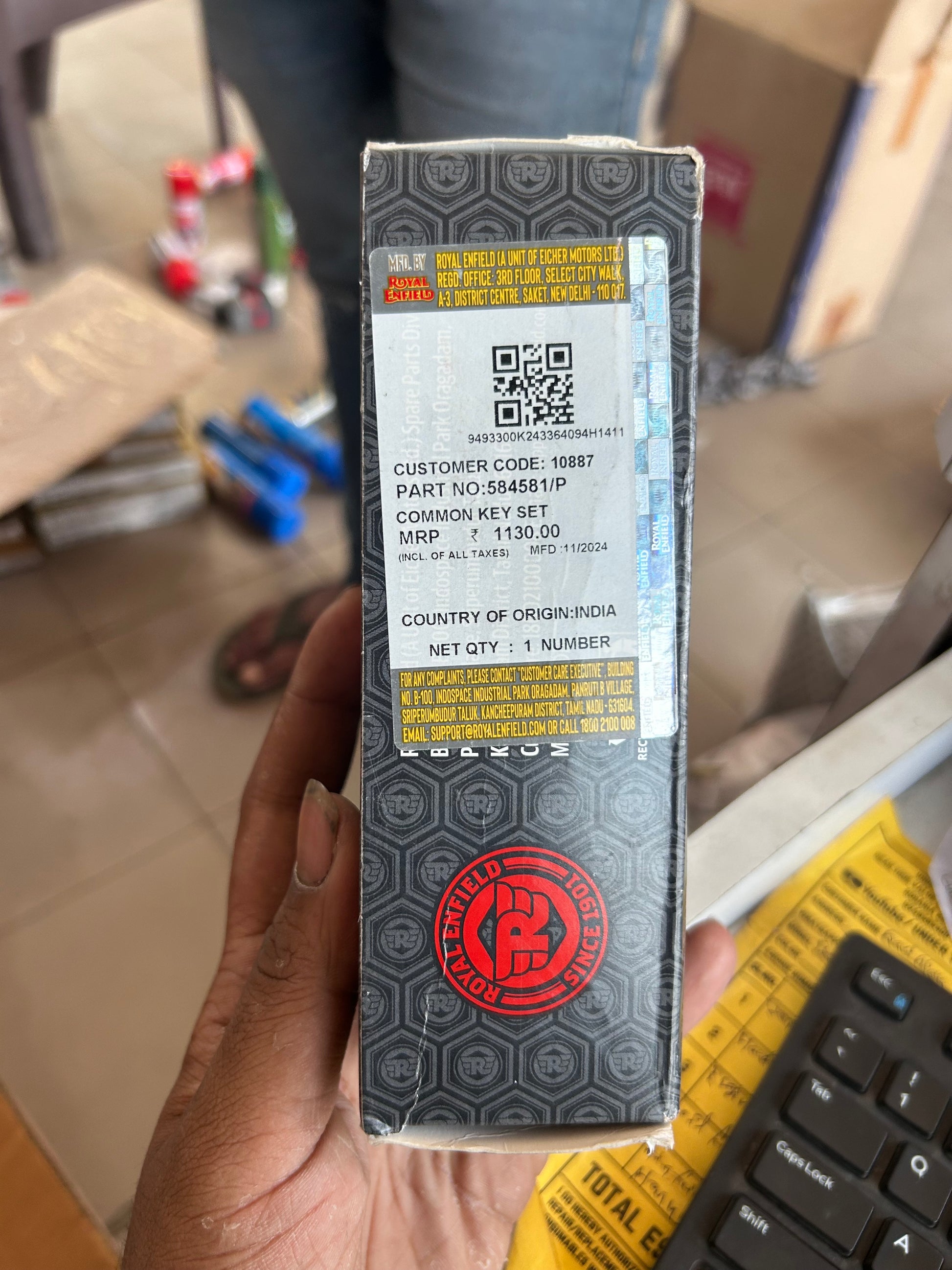 Royal Enfield 350 Lock Set Spark Minda Ignition Lock Set For Royal