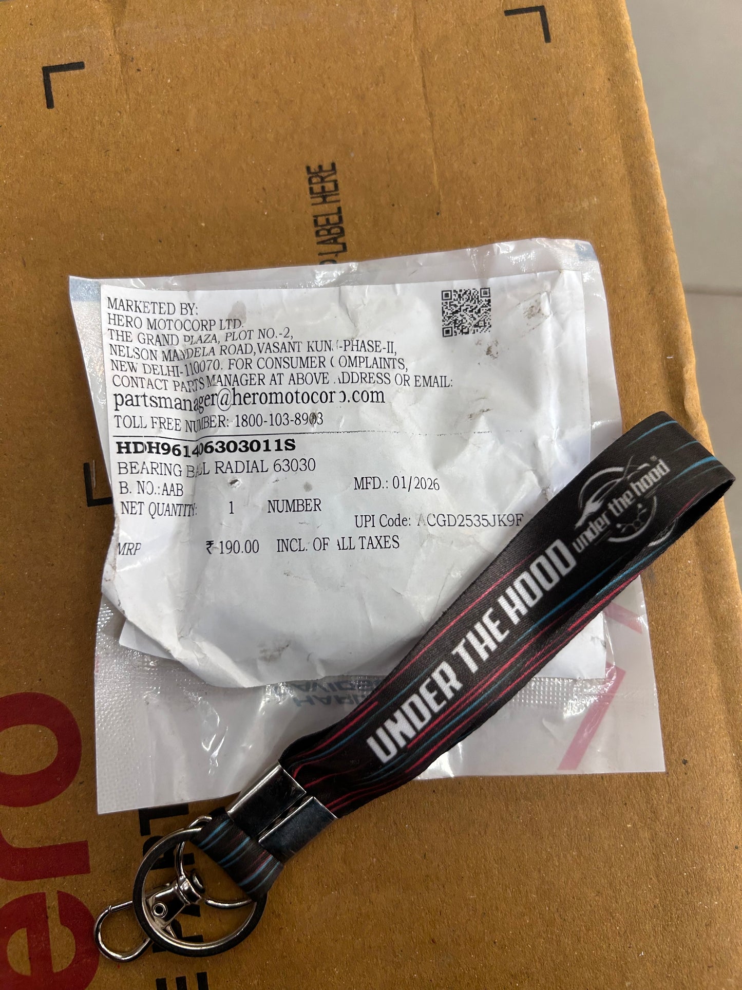 Harley-Davidson X440 / X440 OBDII / X440T Rear Wheel Bearing OEM | HDH961406303011