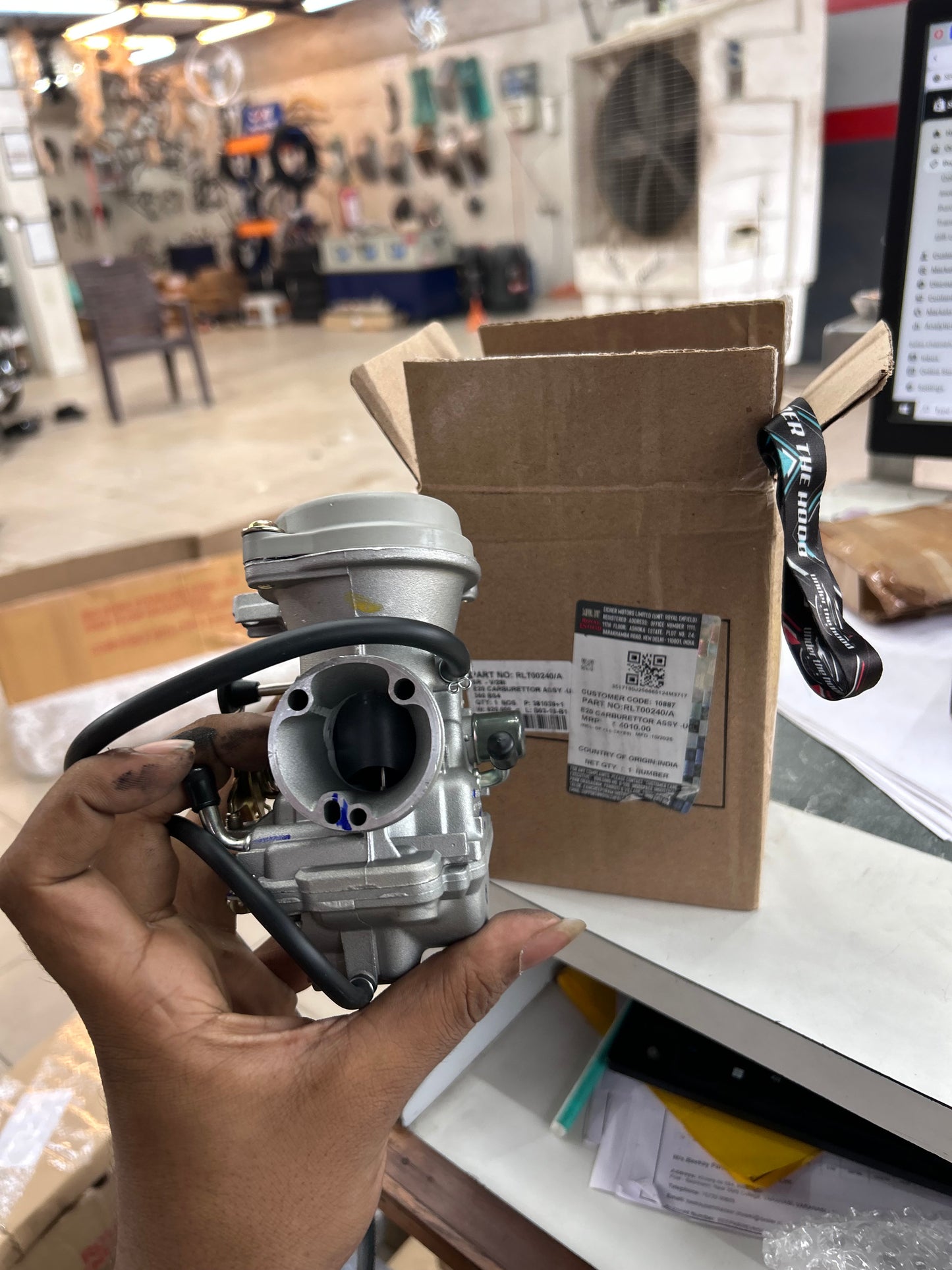 BS29 Carburettor – 576583/C → RLT00240/A (Superseded, Dual-Fuel E10/E20 Upgrade) for Classic 350, Standard 350 & Electra 350 – BS4 UCE