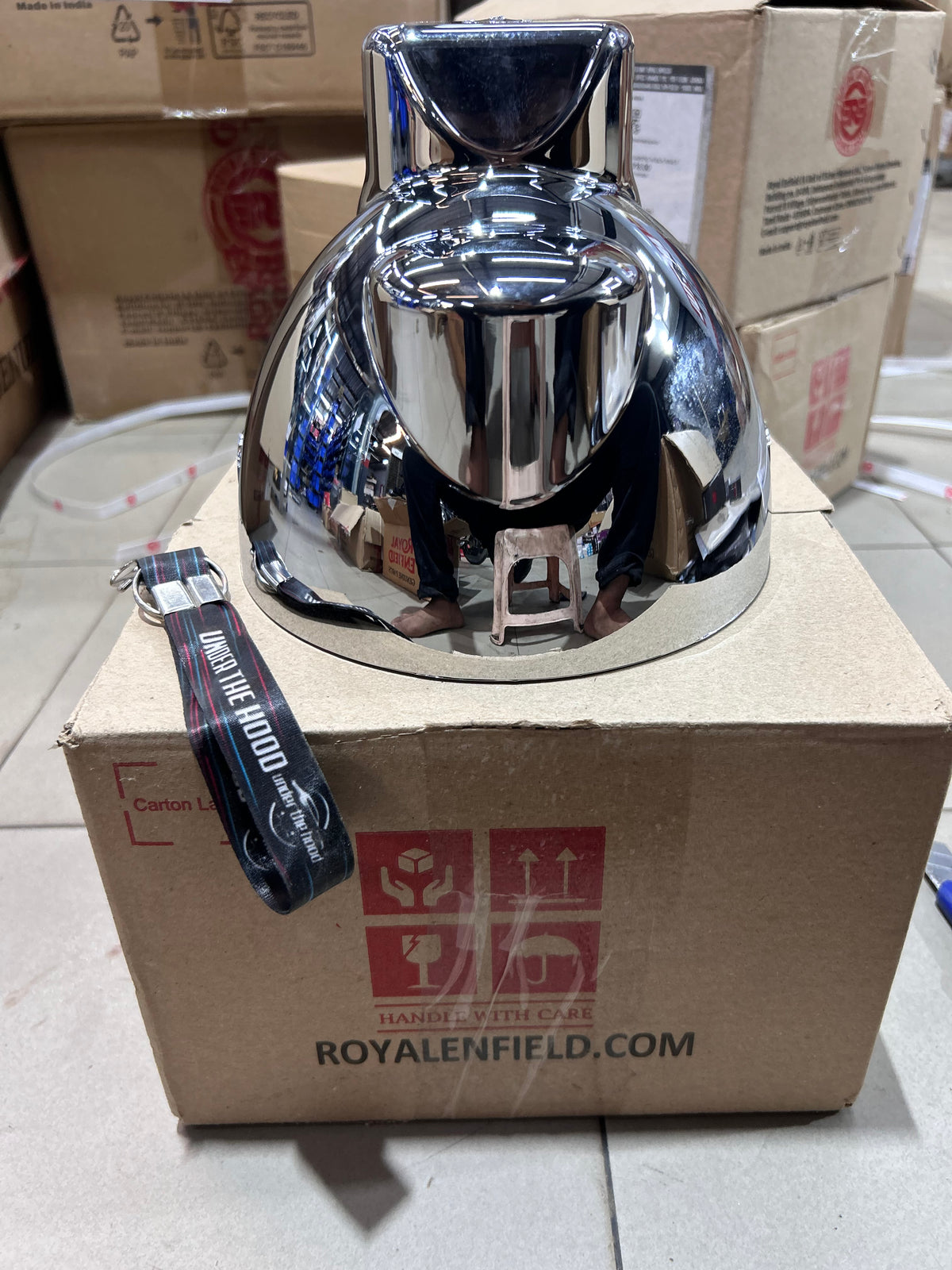 Royal Enfield Thunderbird 350 & 500 Chrome Headlamp Outer Housing / Bowl – 594573