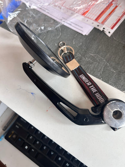 Premium GMA-Style Bar-End Touring Mirrors for Royal Enfield (Replica) – Under The Hood Edition