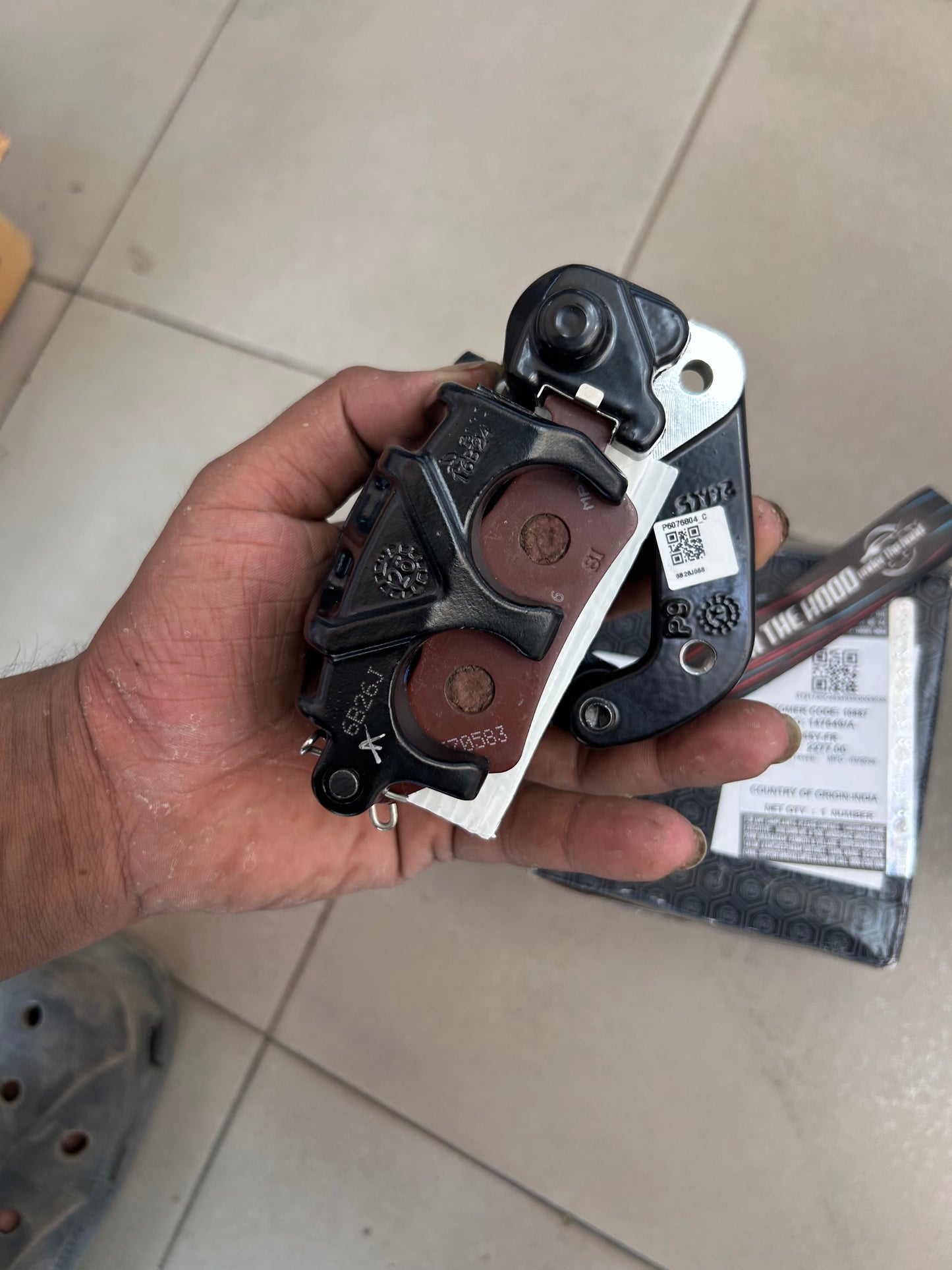 Royal Enfield 147649/A – Genuine Front Brake Caliper Assembly for Classic 350, Thunderbird, Bullet