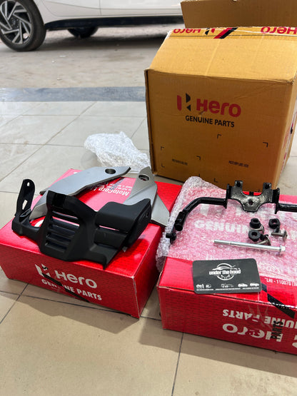 Hero Genuine Belly Pan Assembly Kit for Glamour X 125 - 5 Colour Options