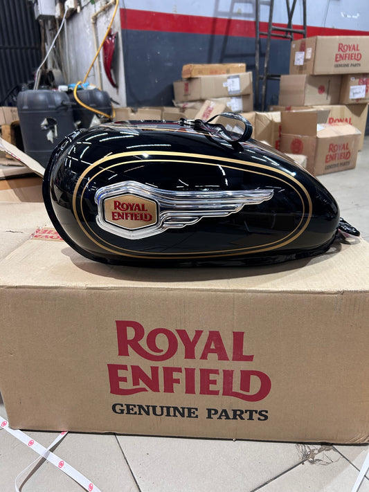 Royal Enfield Bullet 350 UCE ES Disc BS4 Standard Black Fuel Tank with Sticker – 843114