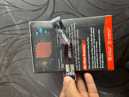 NGage Hyper Flow Performance Air Filter NGAGE-001INT650 for Royal Enfield Interceptor 650, Continental GT 650 & Bear 650