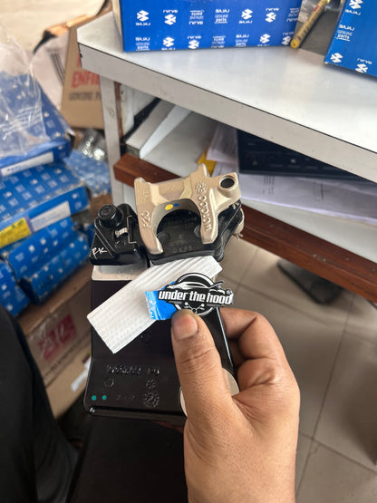 Bajaj Pulsar Rear Brake Caliper Assembly (Non-ABS) – DK151083 | OEM for 150 Twin Disc, 200NS, AS200, RS200