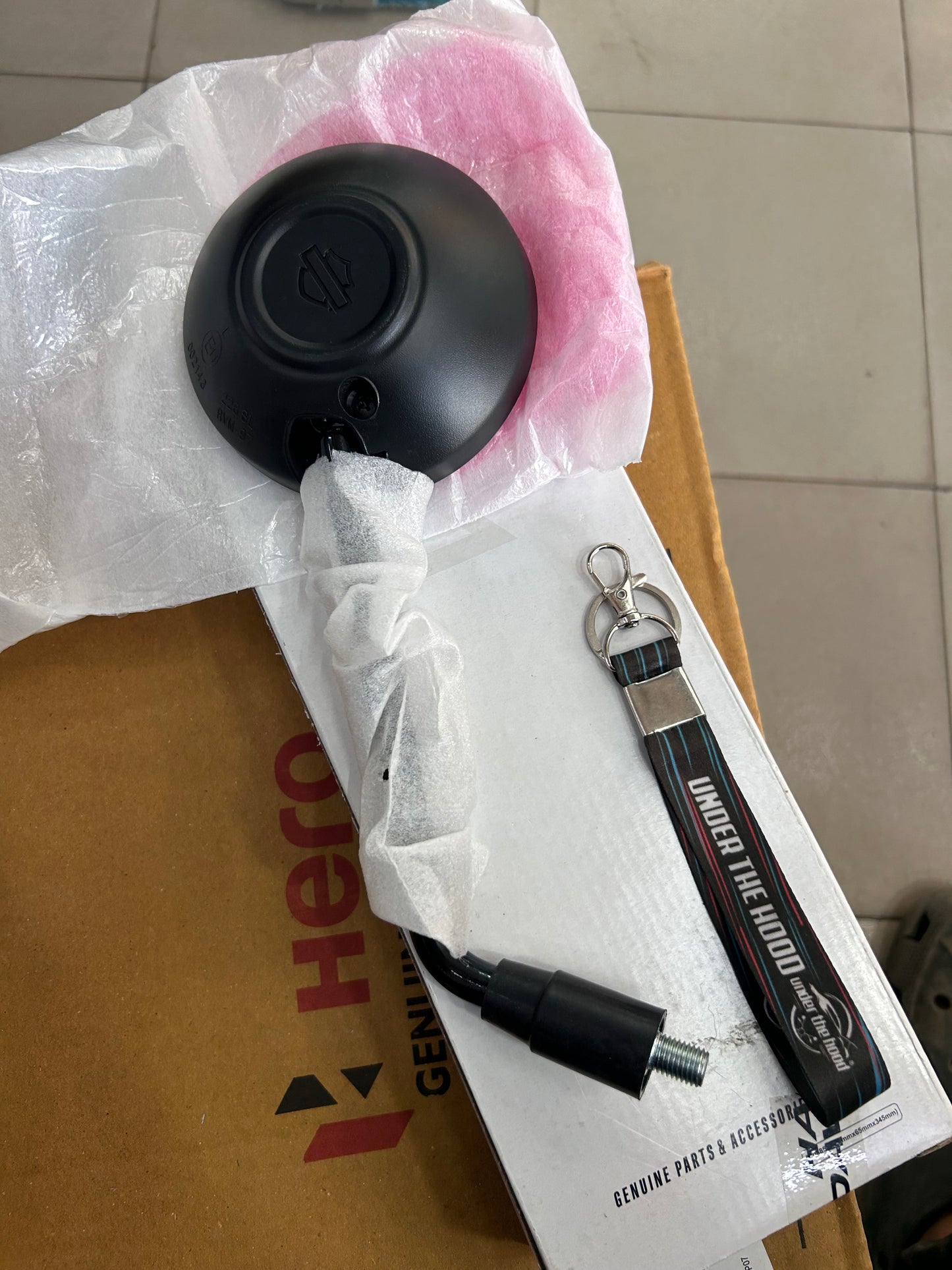 Harley-Davidson X440 Rear View Mirror OEM | Left, Right or Pair | HDH88110RAA001 / HDH88120RAA001