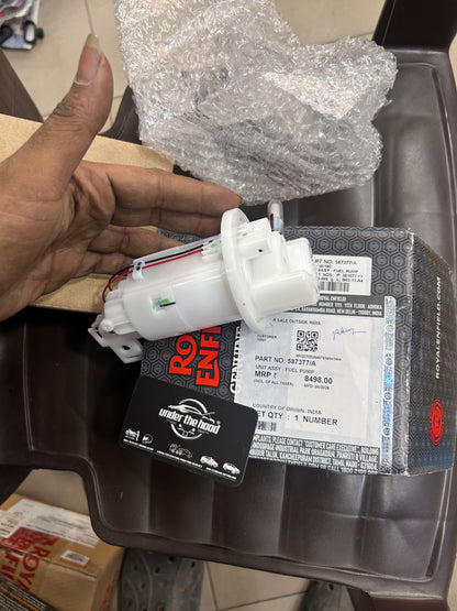 Royal Enfield 587377/A – Fuel Pump Assembly (EFI) for Himalayan, Scram 411, Classic 500, Thunderbird 500, Bullet 500, GT 535 (BS4 Models)