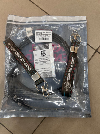 Royal Enfield Interceptor/GT 650 Accelerator Cable Royal Enfield 576047/D – Throttle Cable Assembly (Twin Cable) for GT 650 & Interceptor 650