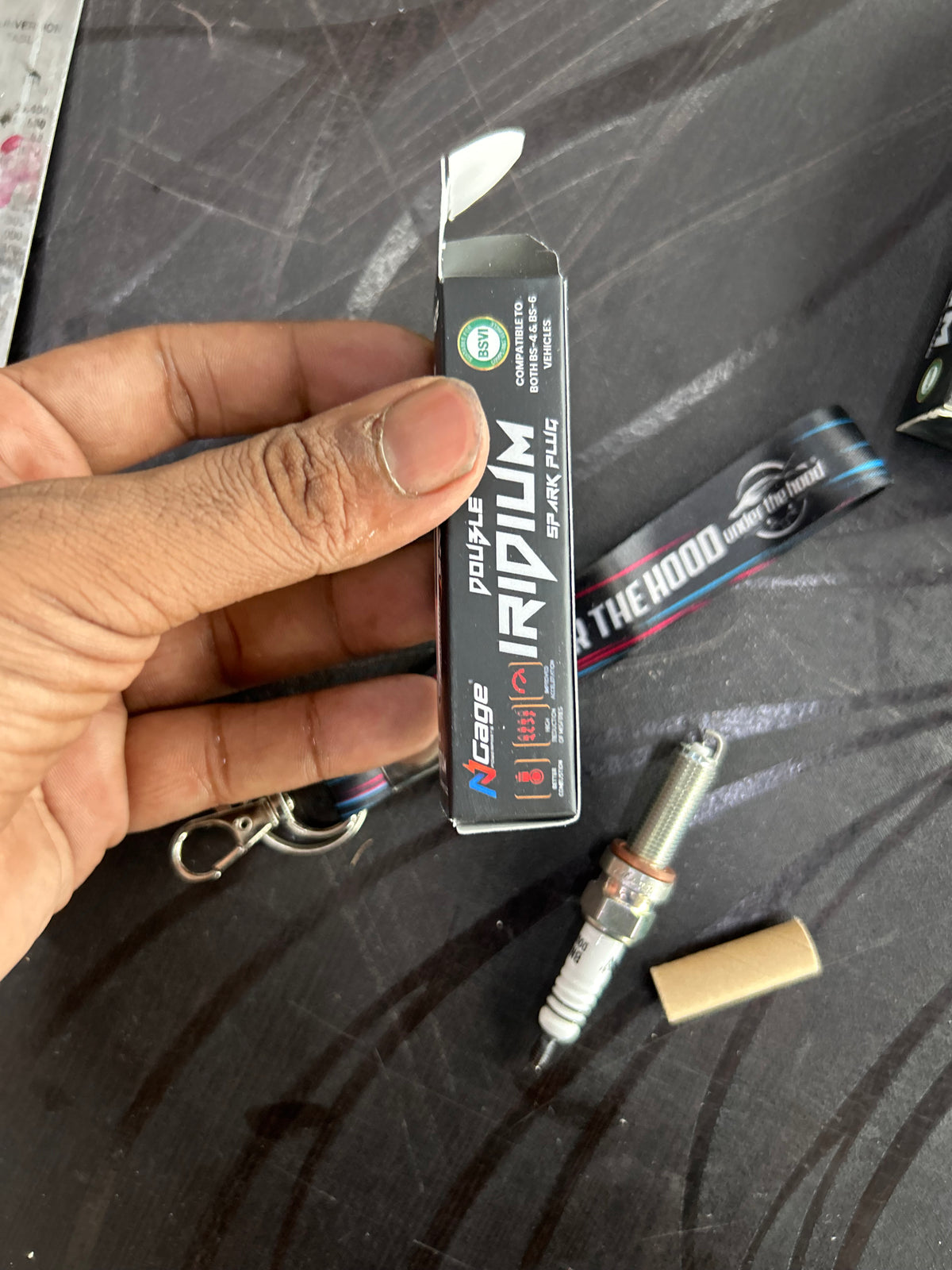 NGage BN8RTIIA-9 Double Iridium Spark Plug – Royal Enfield Himalayan 450, Guerrilla 450 & Hero Xpulse 200 4V / Pro