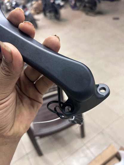 ZX6R MIRROR FOR R15 Rear View Side Mirror With Turn Signal Led Indicators Motorcycle Side Rearview Mirrors Adjustable Compatible With R15-V3, V4 Kawasaki Ninja, Zx-10R Bikes, Pack Of 1