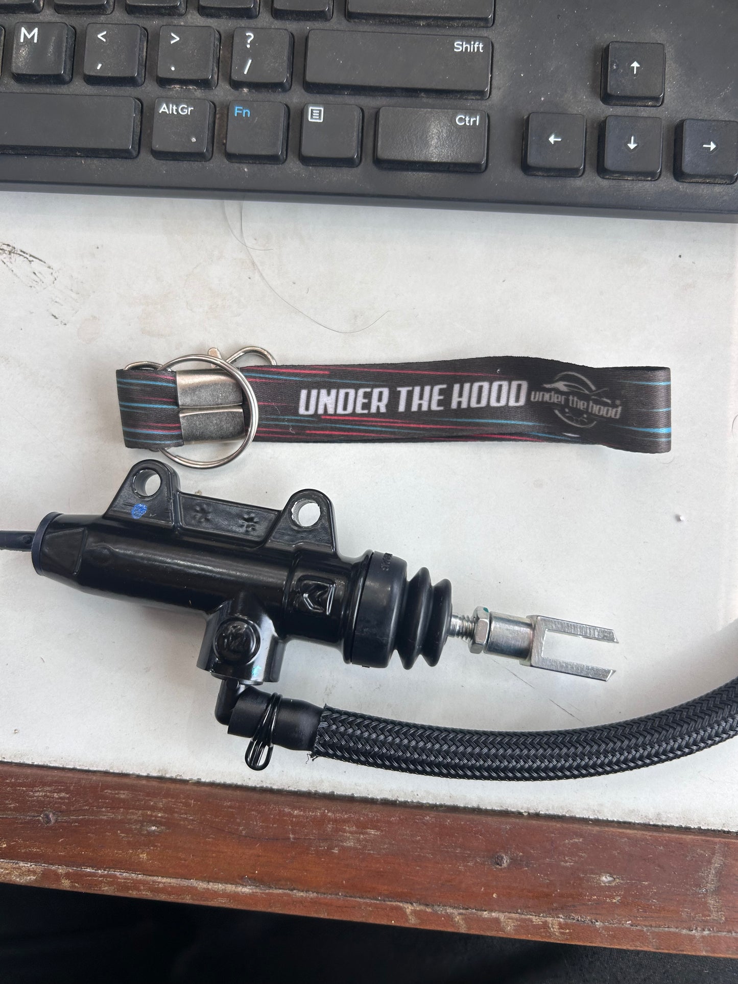 TVS N7110380 Rear Brake Master Cylinder Assembly for Apache RR 310 (BMW 310 R/GS/RR Retrofit ) – Genuine TVS OEM