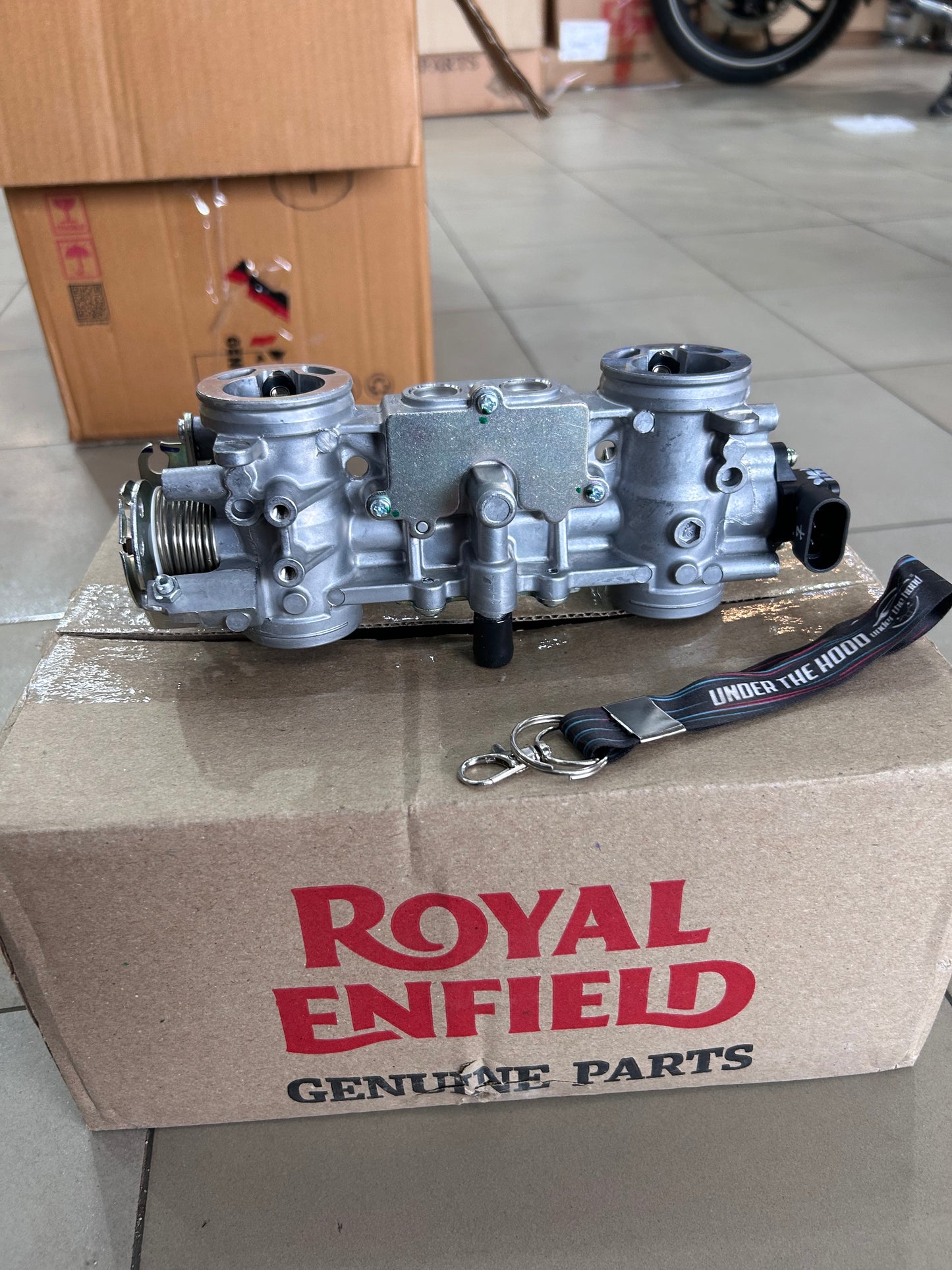 Royal Enfield 576033/F – Throttle Body OEM for Interceptor 650 & Continental GT 650 (UK/Euro IV-V)