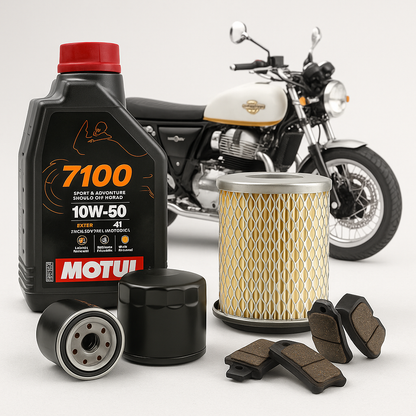 Royal Enfield Interceptor 650 Service Kit (BS4 & BS6) – Complete Maintenance & Brake Care