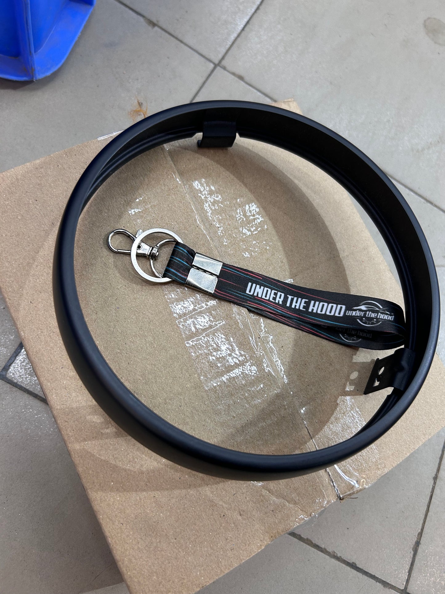 Headlamp Outer Rim (Black Bezel) for Royal Enfield Hunter 350 LED Headlight Only – RAN01331/C