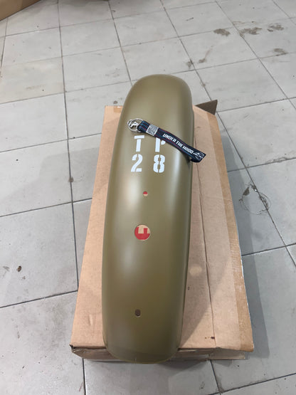 Royal Enfield Classic 350 / 500 UCE Rear Mudguard – Desert Storm Colour with Sticker – 873149 – Genuine OEM