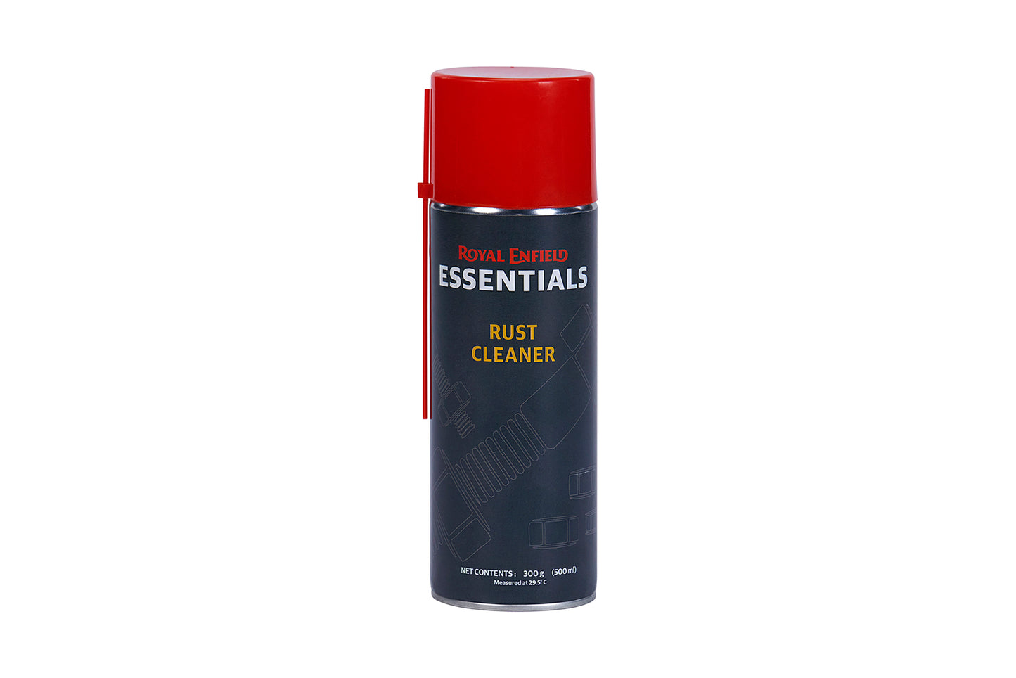 Royal Enfield Rust Cleaner bottles – 150 ml (3300414/A) and 500 ml (3300415/A)

