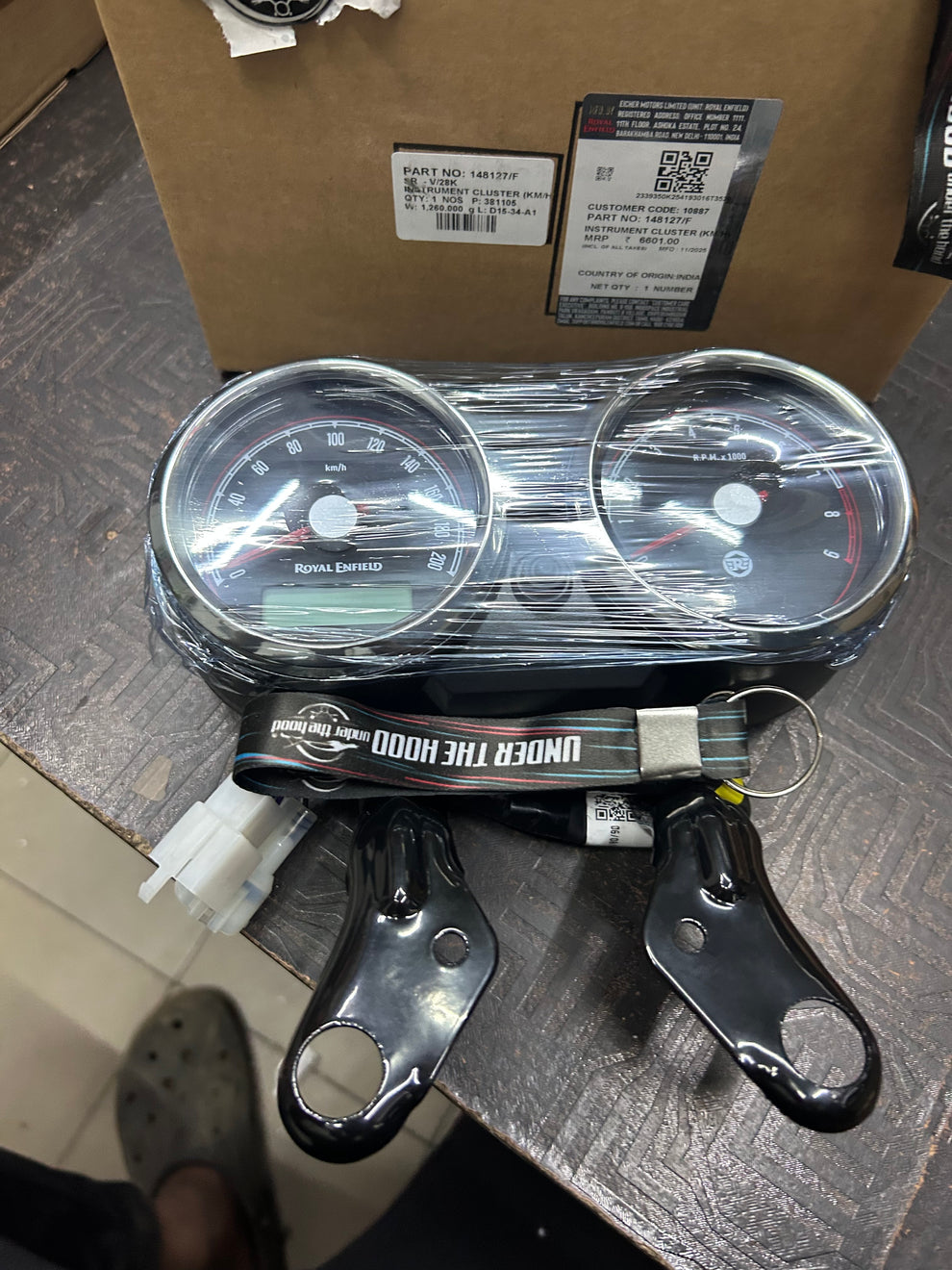 Instrument Cluster 148127/F – Interceptor 650 & GT 650 BS6 OEM – UNDER ...