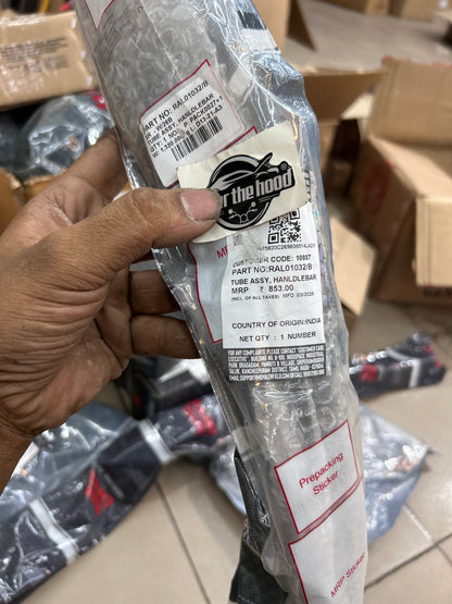 Royal Enfield RAL01032/B – Tube Assy, Handlebar – Genuine OEM Handlebar for Hunter 350 (Rebel, Dapper, Retro) – J-Series BS6