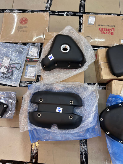 Royal Enfield Interceptor 650 & Continental GT 650 Black Engine Cover Conversion Kit