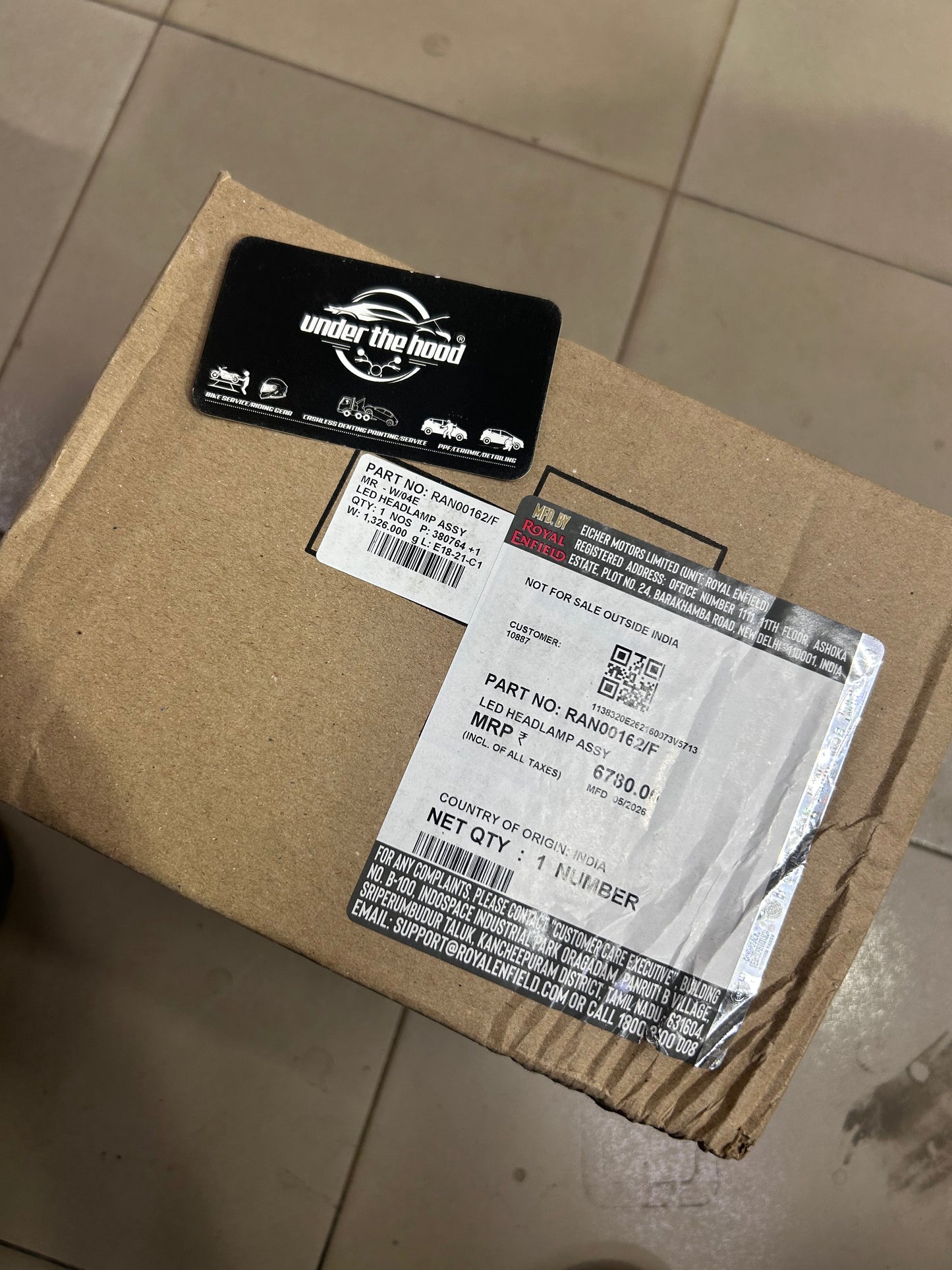 Royal Enfield LED Headlamp Assembly RAN00162/F for Himalayan 450 & Guerrilla 450