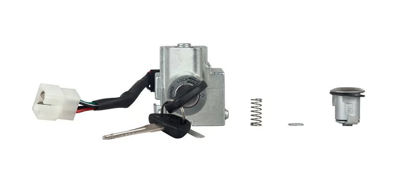 Hero Genuine Ignition Switch Lock Set for Pleasure | Key Set / Main Lock Assembly with 2 Keys | 35010AAL000S