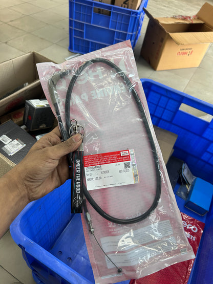 Hero Throttle Cable Set (17910RAA000S & 17920RAA000S) – Genuine OEM for Hero Mavrick 440 & Harley-Davidson X440