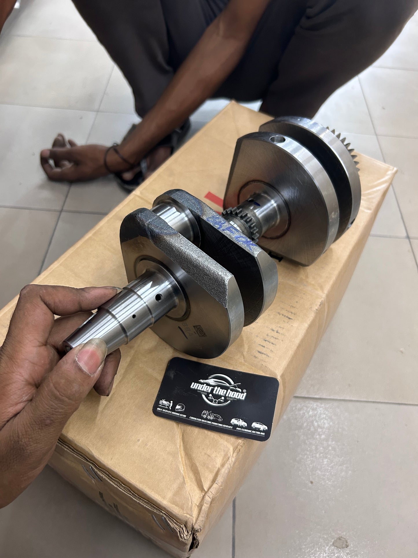 Crankshaft Assembly – Grade B for Interceptor 650 & Continental GT 650 – Genuine Royal Enfield 575634/A