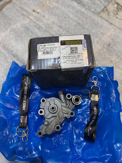 Royal Enfield 1570103/D – OEM Oil Pump Assembly with PRV for Meteor 350, Classic Reborn, Hunter 350 & Bullet 350