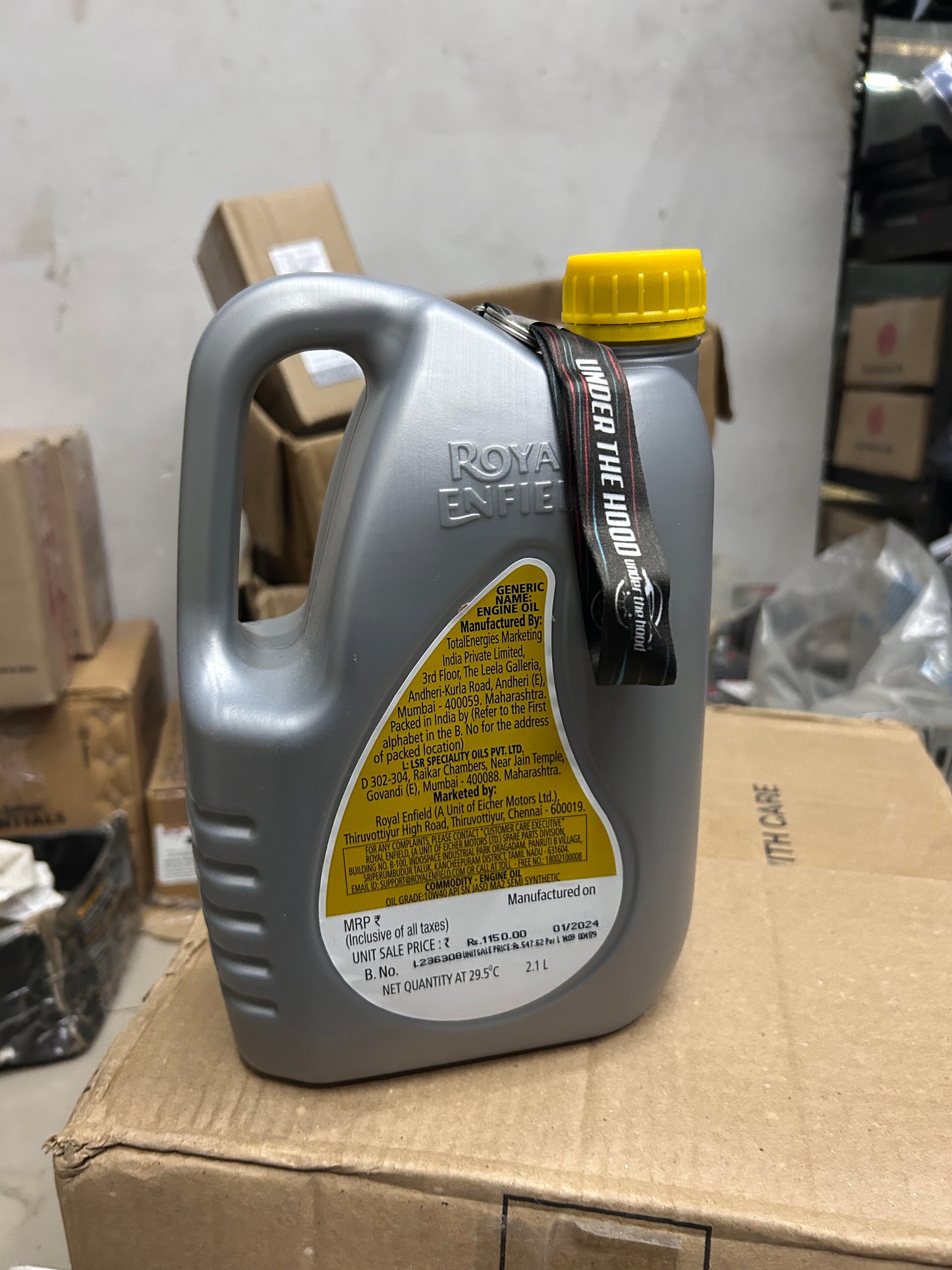 360106 Liquid Gun 10W40 2.1 litre OEM engine oil for Guerrilla 450 Sherpa 452