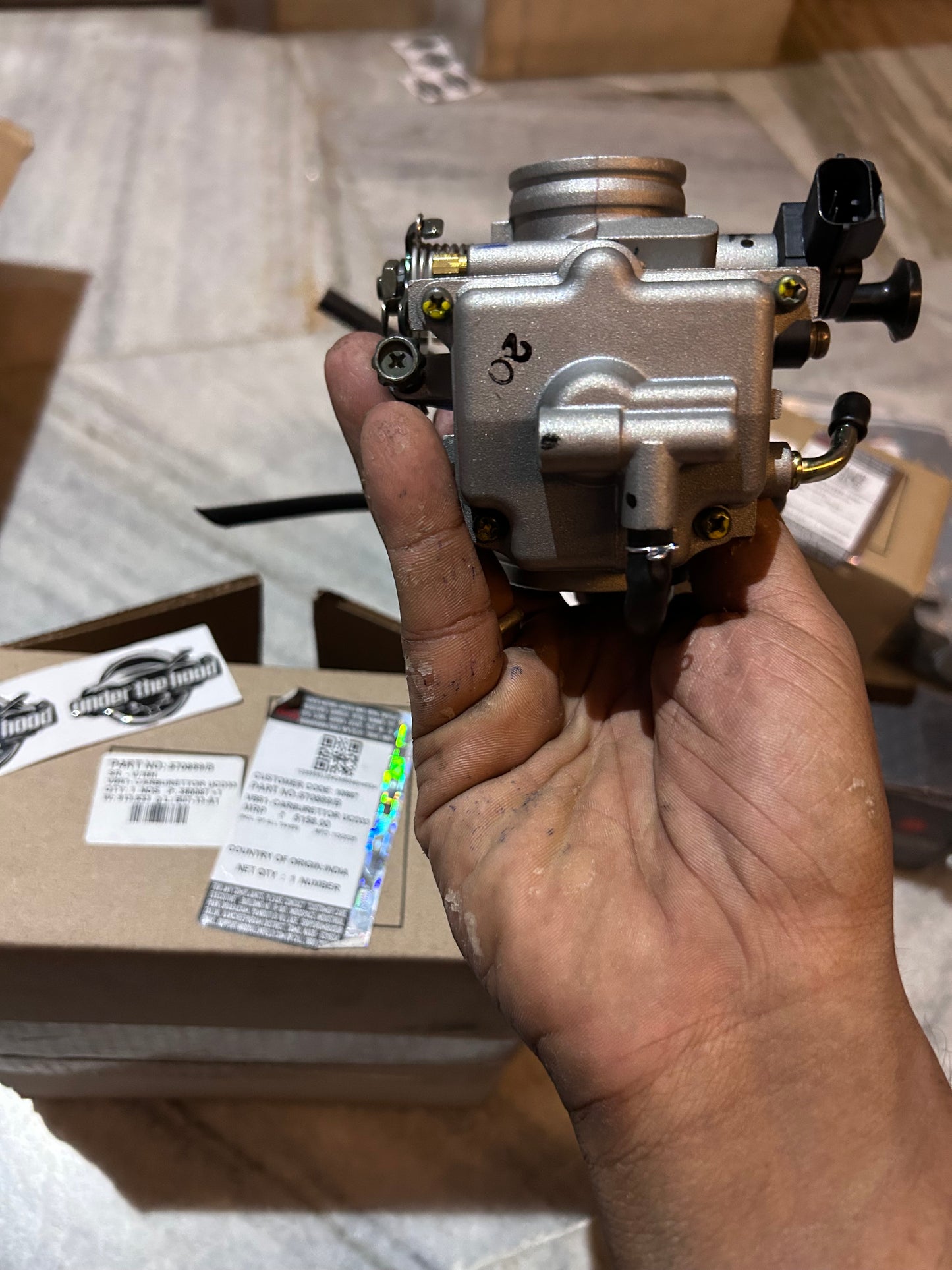 Royal Enfield 570889/B – VB51 Carburettor UCD33 for Bullet 500 BS3 & Thunderbird 500 – Genuine OEM UCD33 Carburettor