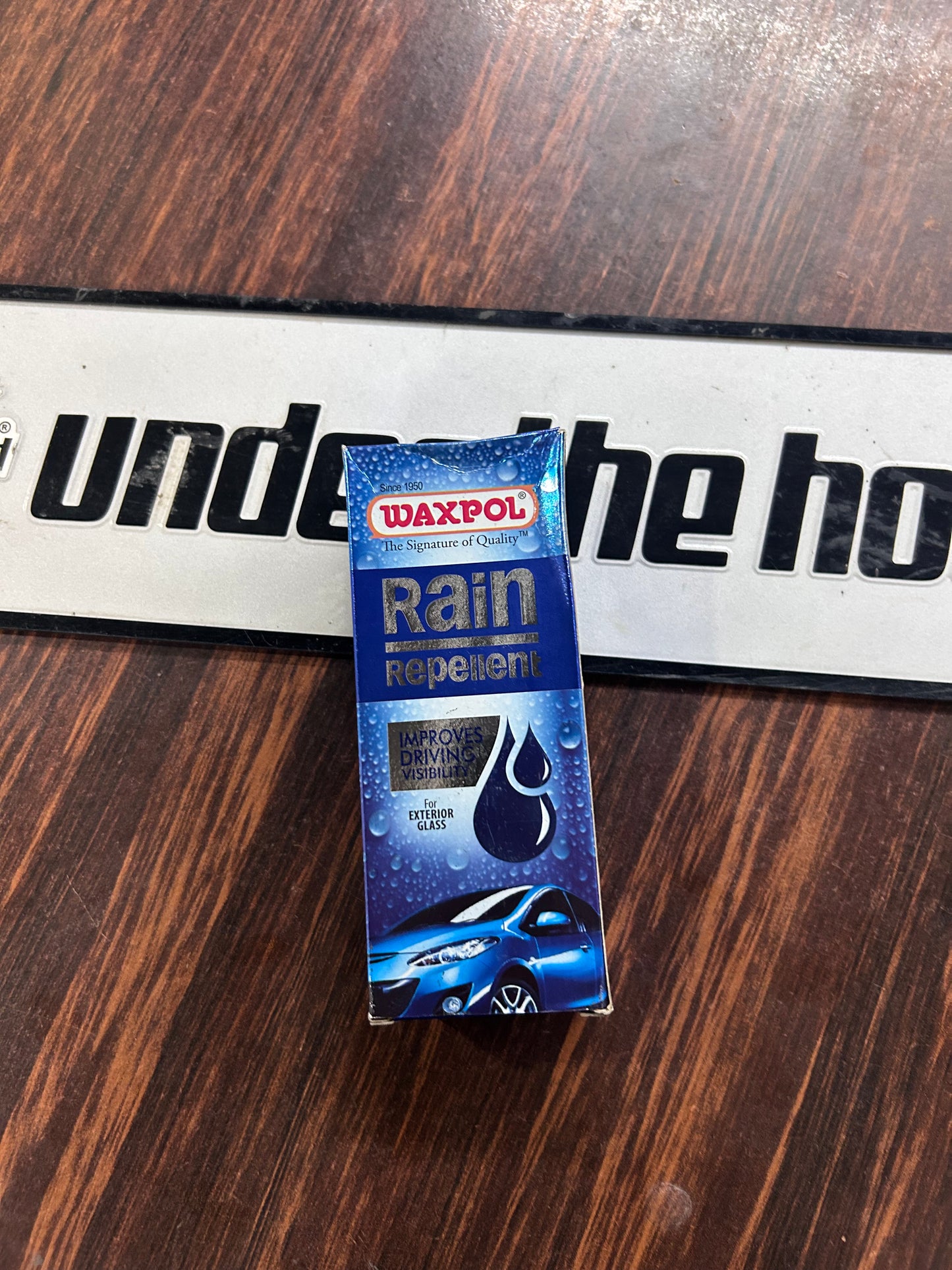 Waxpol Rain Repellent for Car Windshield, Exterior Glass & Mirrors – 45ml