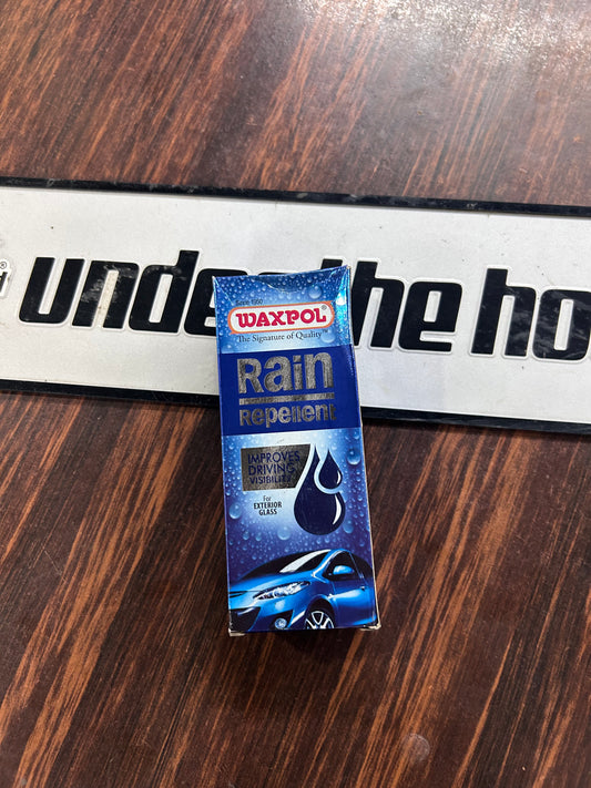 Waxpol Rain Repellent for Car Windshield, Exterior Glass & Mirrors – 45ml