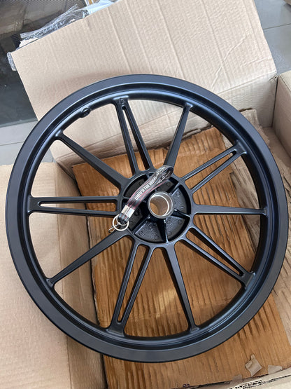 Royal Enfield RAJ00573/C - Alloy Rim Front, Black (Tubeless) for Scram 440 - OEM