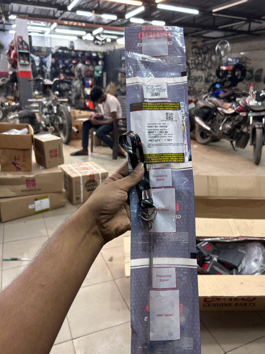 Royal Enfield Rear Brake Rod Kit (Drum Rear Models) — Classic 350 UCE (BS3), Bullet 350 UCE KS/ES, Electra 350 UCE ES; Bullet 500 UCE (drum years only) — 888076 | Genuine OE